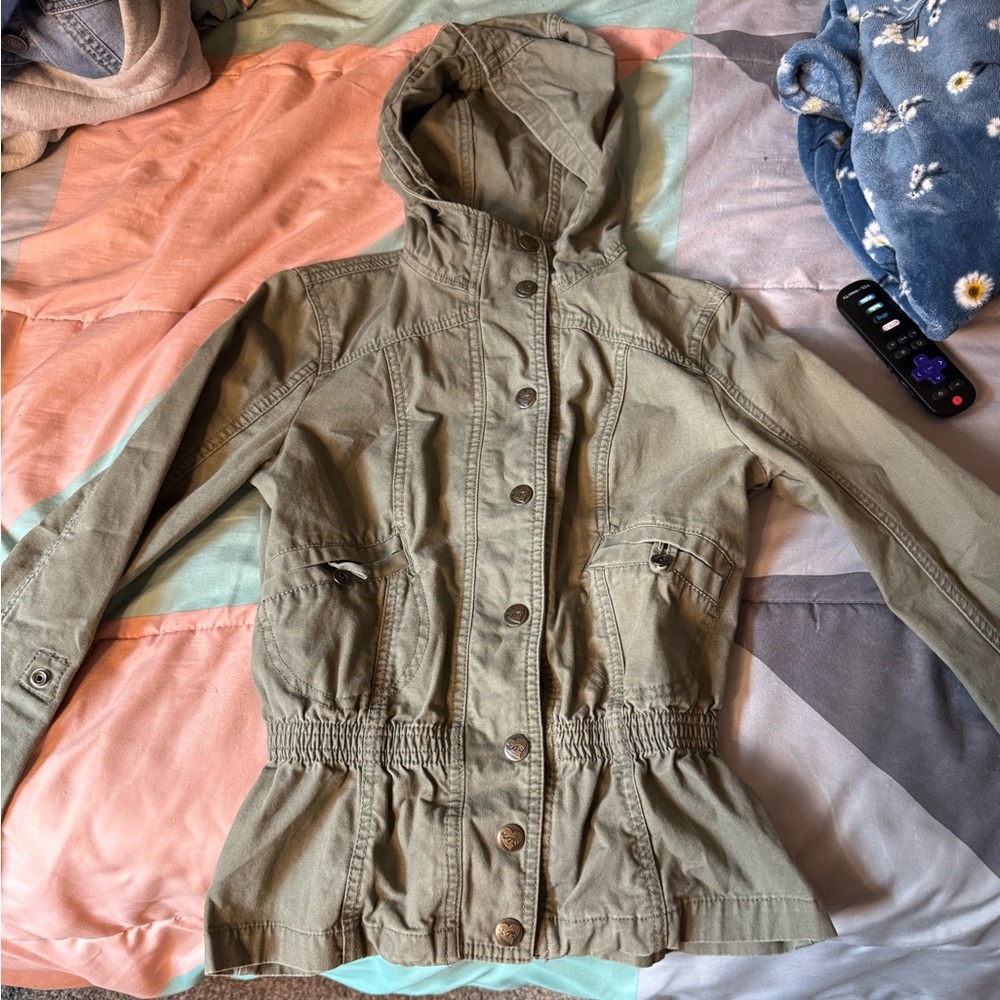 L’Amour Nanette Lepore jacket, small, green, good condition
